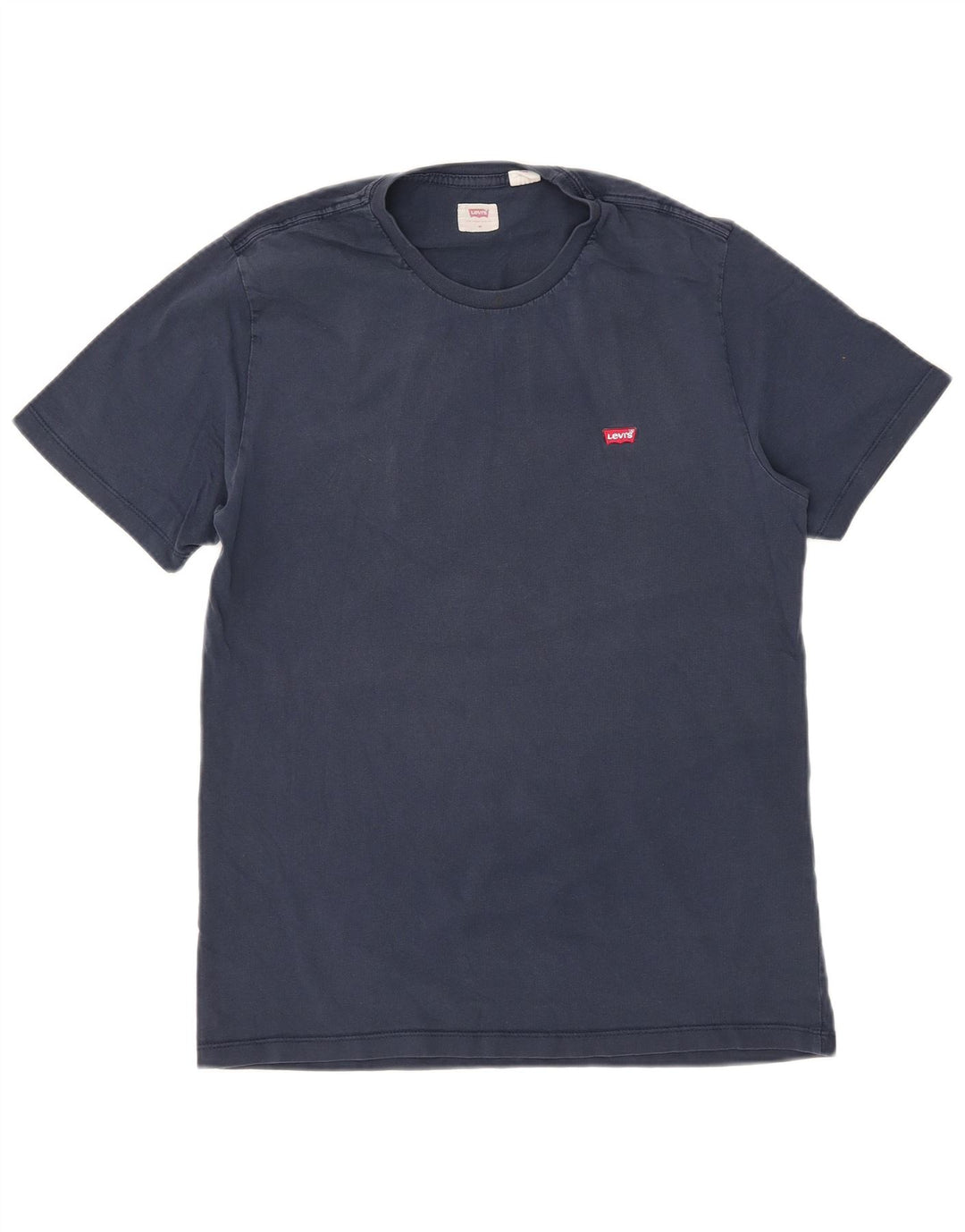 Tricou pentru bărbați Levi's Top mediu din bumbac bleumarin
