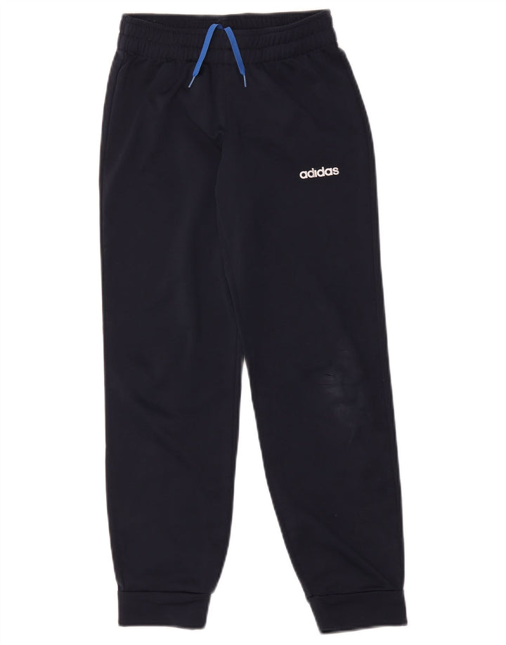 Adidas Băieți Pantaloni Trening Pantaloni Joggeri 8-9 Ani Bleumarin Poliester