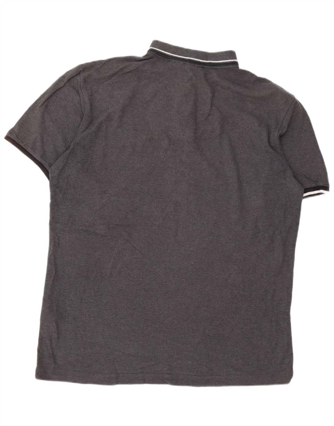 Tricou polo pentru bărbați FILA XL bumbac gri