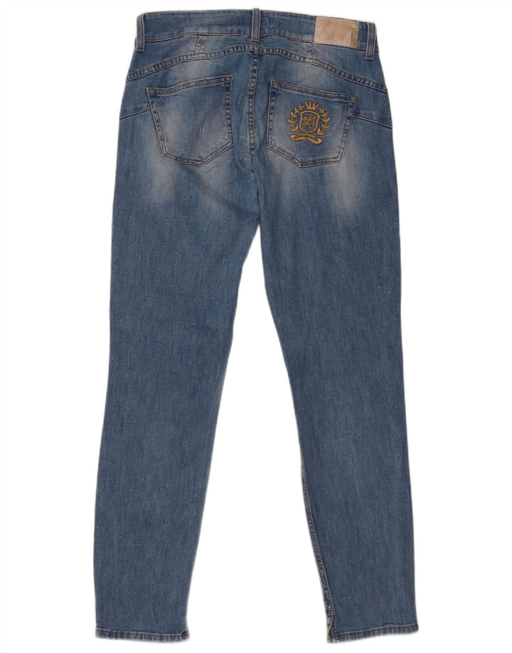 Blugi slim pentru femei Liu Jo W30 L29 albastru