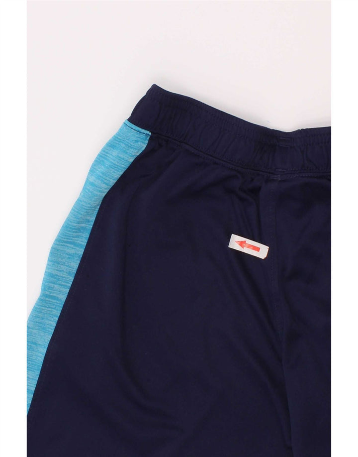 Pantaloni scurți sport Under Armour pentru băieți, 5-6 ani, bleumarin, poliester color bloc
