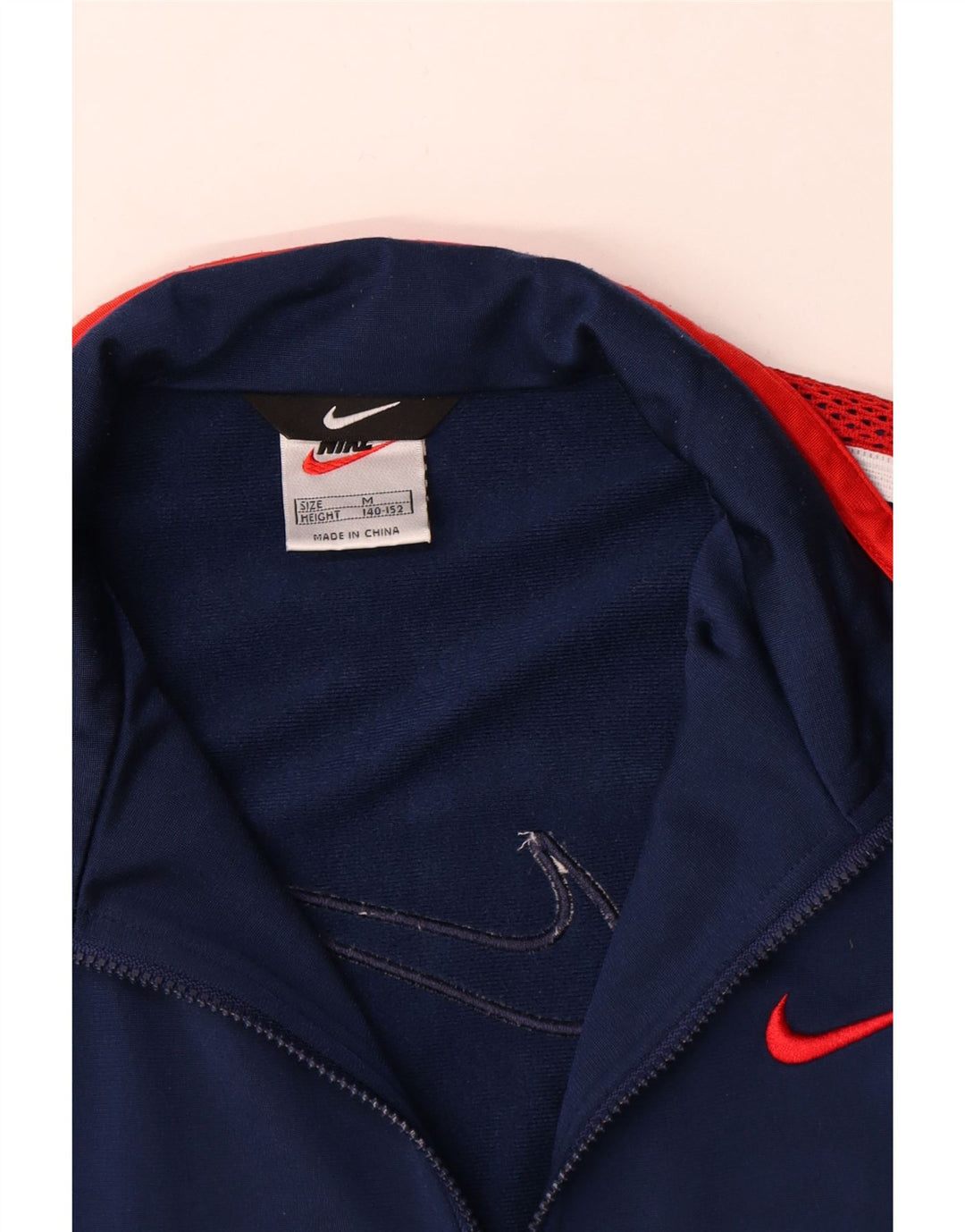 Jachetă de top pentru trening Nike pentru băieți 10-11 ani, medie, bleumarin, color block