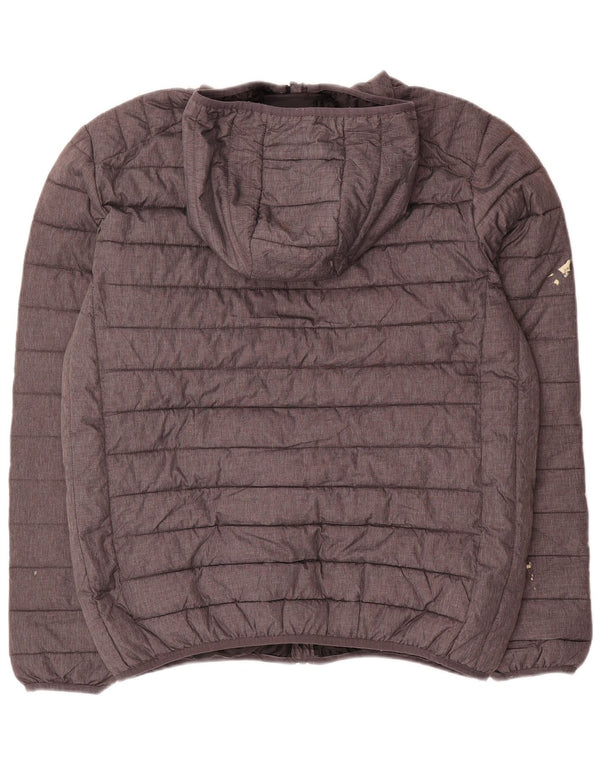 Jachetă căptușită cu glugă pentru bărbați Ellesse UK 42 XL poliamidă gri