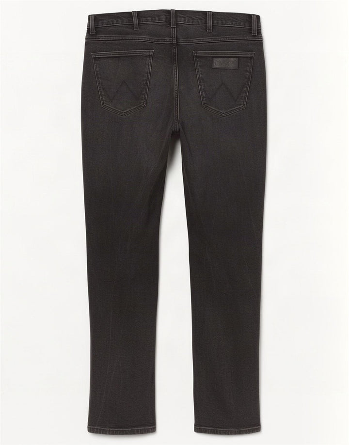 Blugi drepti pentru bărbați Wrangler W36 L36 bumbac negru