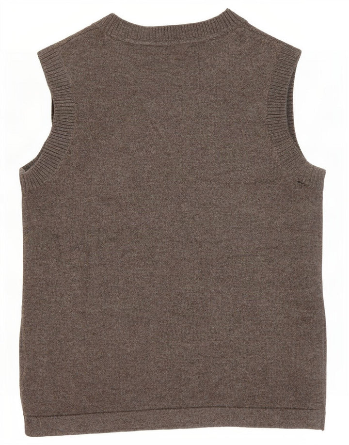 Marks & Spencer Womens Vest Tank Top UK 6 XS Poliester gri