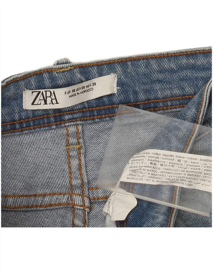 Pantaloni scurți din denim pentru bărbați Zara EU 38 Small W30 Bumbac albastru