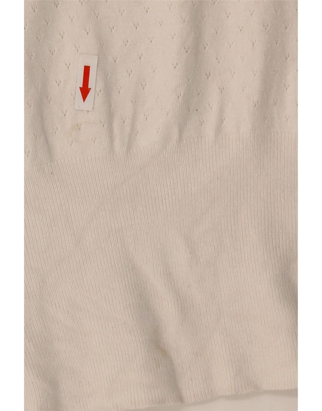 Pulover pentru femei Marks & Spencer cu decolteu triplu UK 14 Medium Off White