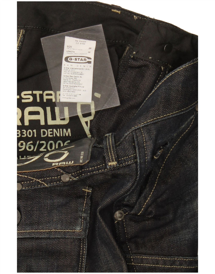 Blugi subțiri pentru femei G-Star L28 L32 Bumbac bleumarin