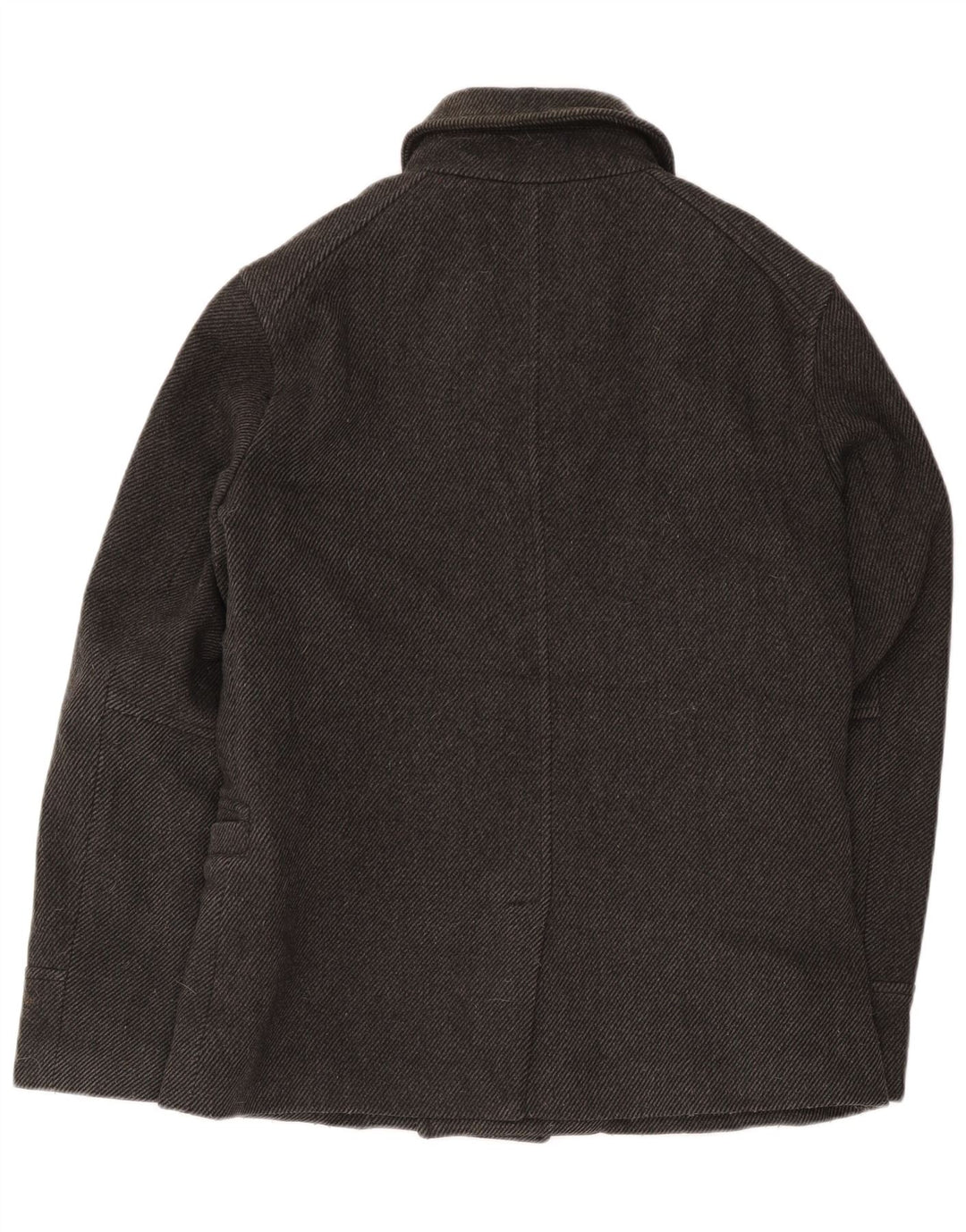 Palton pentru bărbați Superdry UK 40 Lână mare, gri