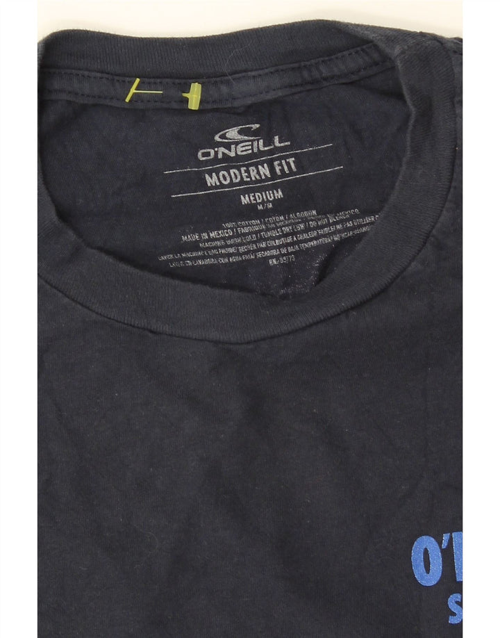 Tricou grafic O'NEILL pentru bărbați, cu croiala modernă, top mediu din bumbac bleumarin