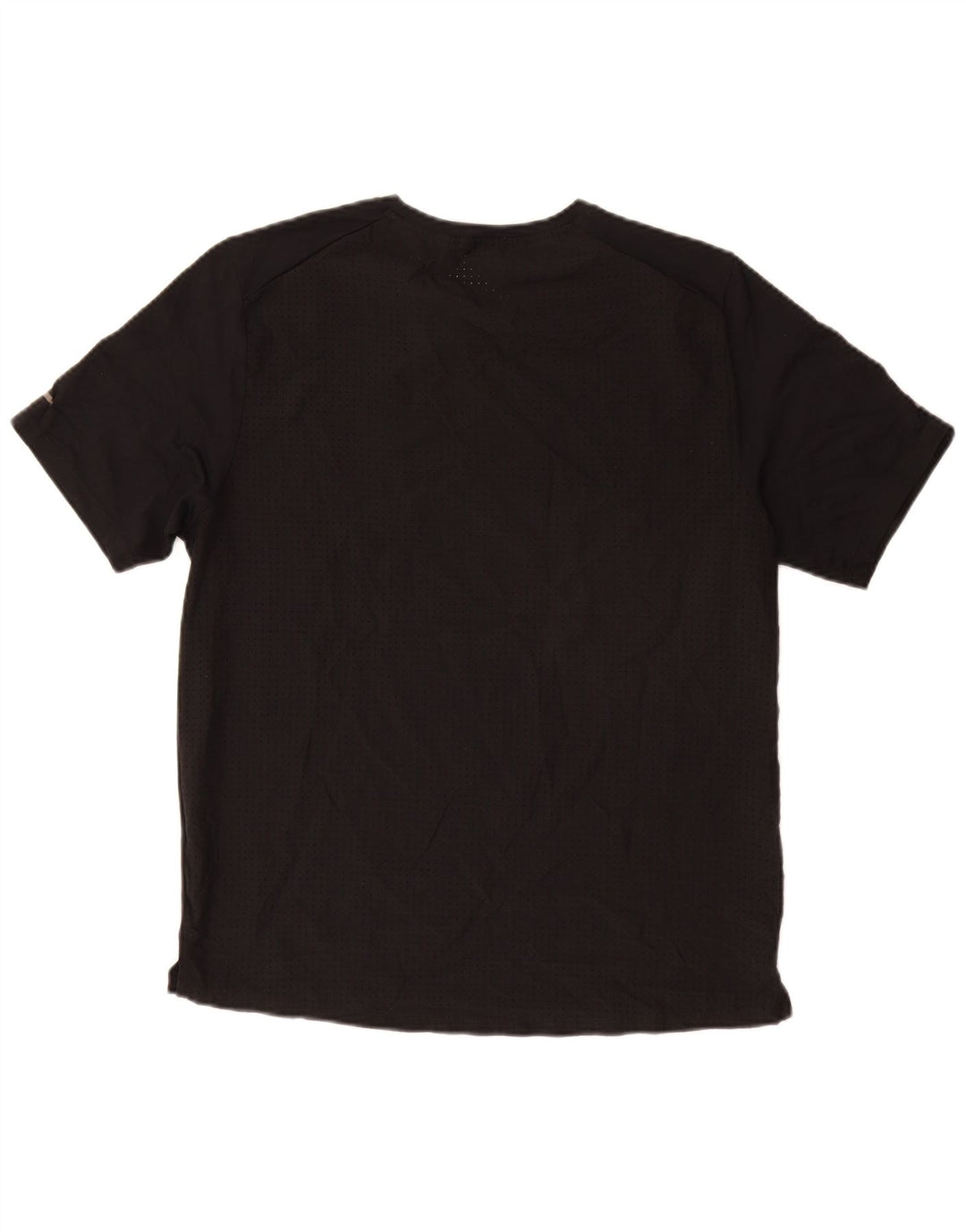 Tricou grafic NIKE Dri Fit pentru bărbați Top Mediu Negru Poliester