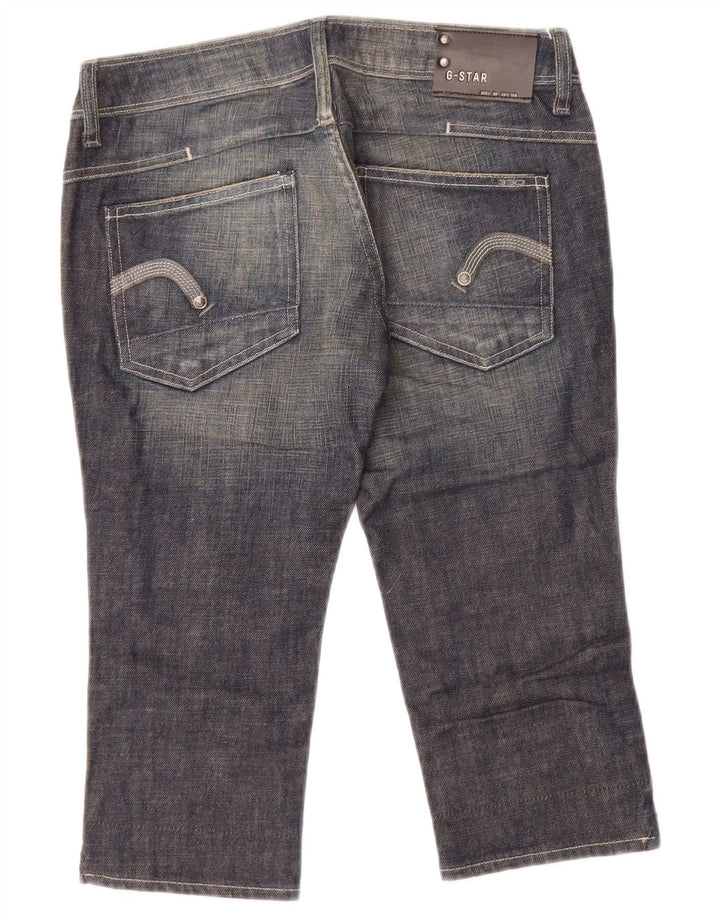 Blugi Capri pentru femei G-Star W28 L17 Bumbac albastru
