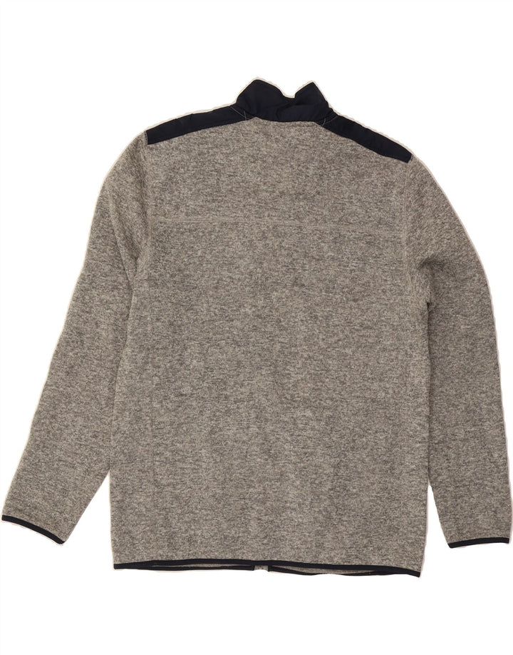 NAUTICA Mens Tracksuit Top Jacket XL Grey Colourblock Polyester Vintage Nautica and Second-Hand Nautica from Messina Hembry 
