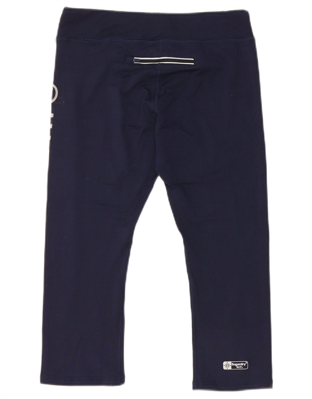 Leggings Capri grafic Superdry pentru femei UK 6 XS bleumarin poliester