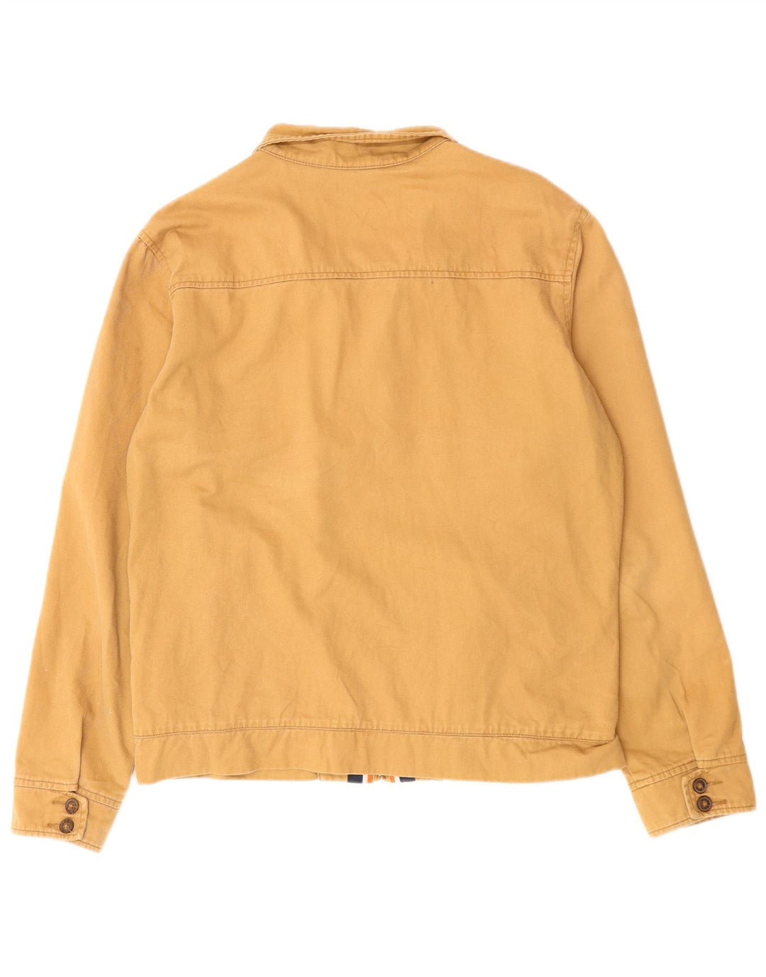 QUIKSILVER Bomber Jacket pentru bărbați UK 36 Small Beige Bumbac