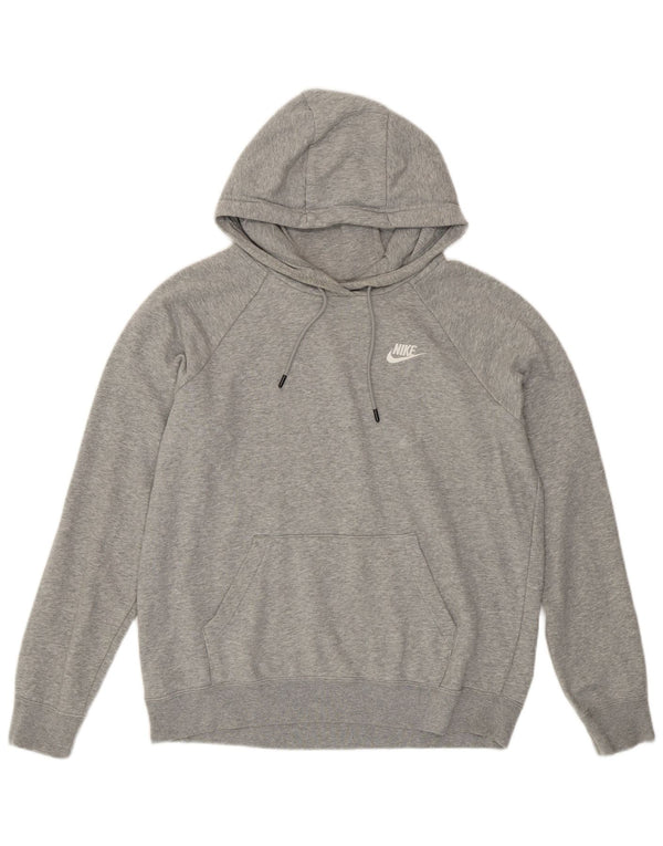 Pulover NIKE pentru femei, UK 14, bumbac gri mediu