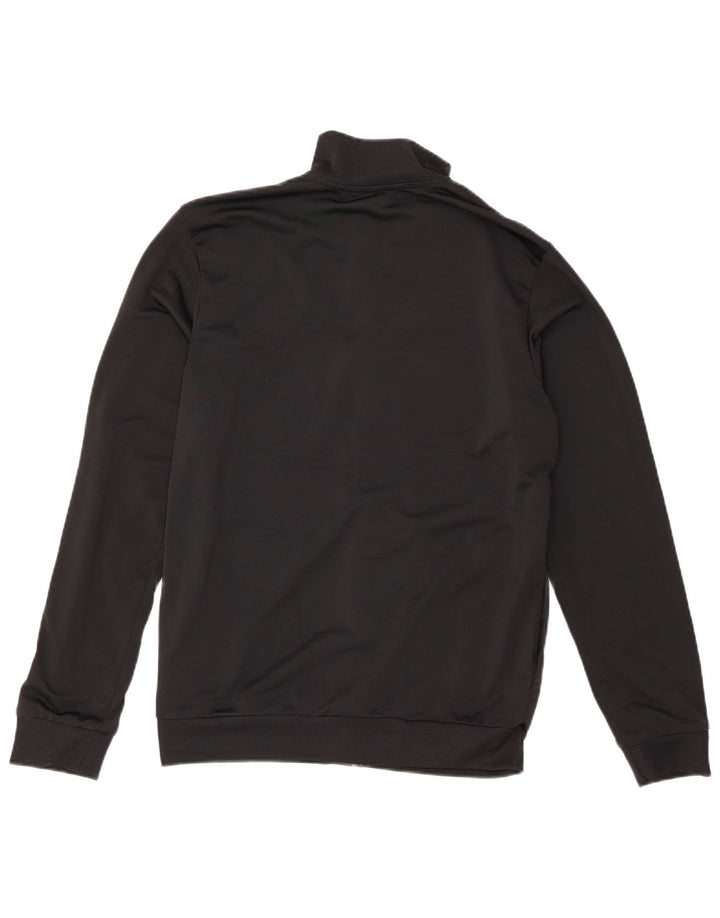 Jachetă de top pentru trening grafic Adidas pentru bărbați UK 38/40 Poliester mediu negru