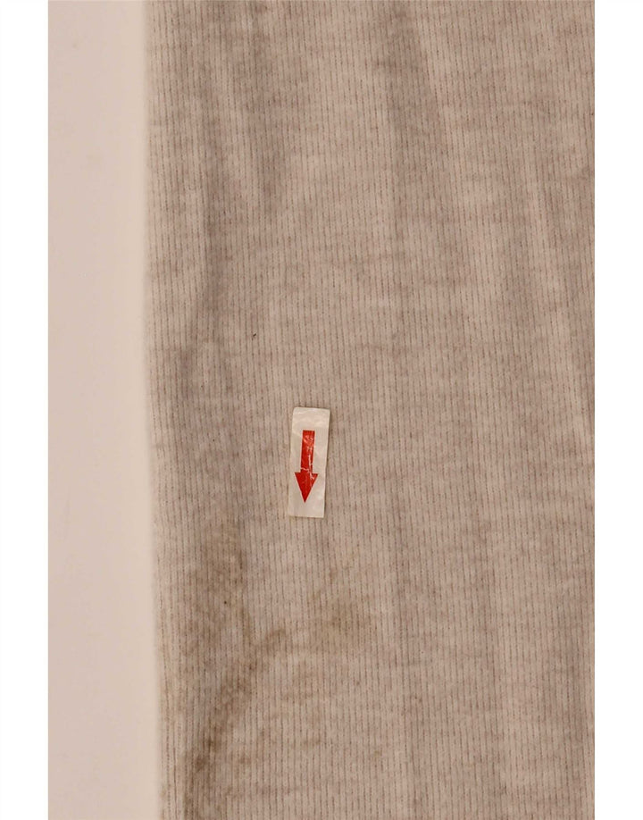 Pantaloni de trening Zara pentru femei UK 14, mare, bej, poliester