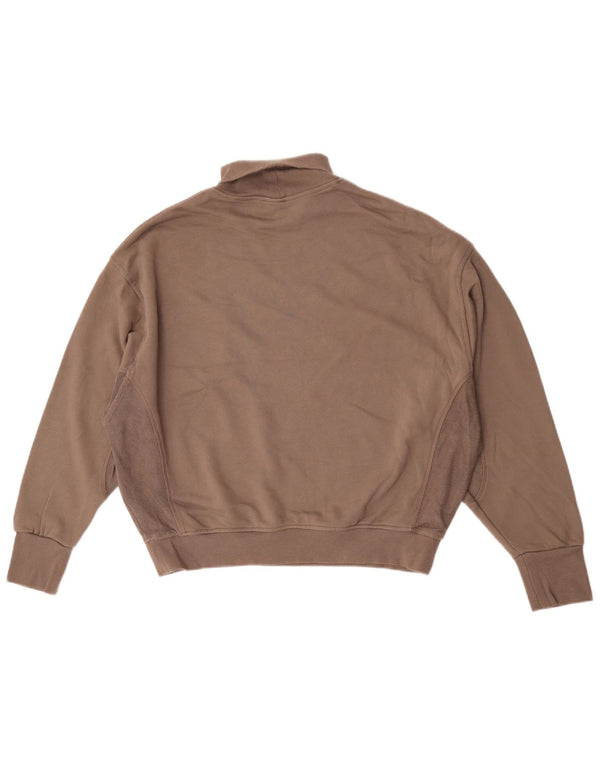 Pulover pentru femei Reebok cu gât rulat supradimensionat, Marea Britanie 16/18 Maro mare