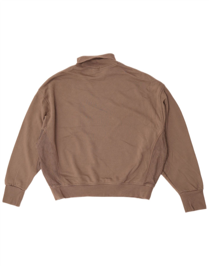 Pulover pentru femei Reebok cu gât rulat supradimensionat, Marea Britanie 16/18 Maro mare