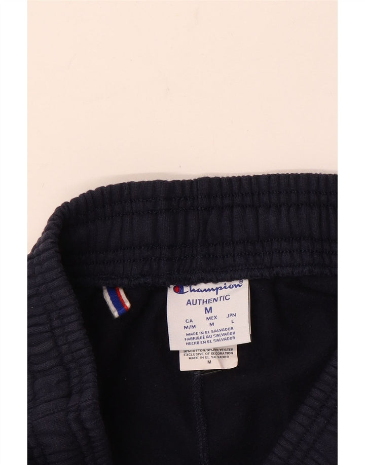 Pantaloni de trening grafic pentru bărbați Champion Pantaloni de jogging Mediu Bumbac bleumarin