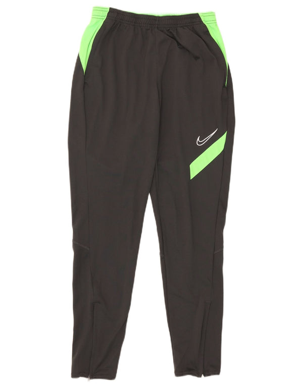 Pantaloni de trening Nike Dri Fit pentru bărbați, gri mici, poliester color bloc