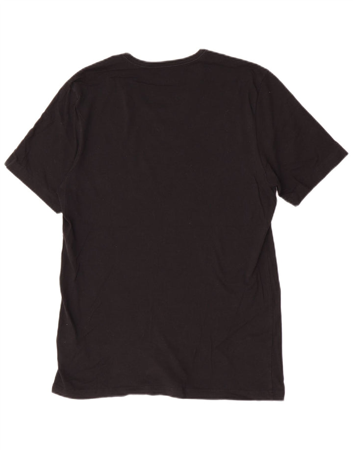 Tricou pentru bărbați Hugo Boss Top mediu din bumbac negru