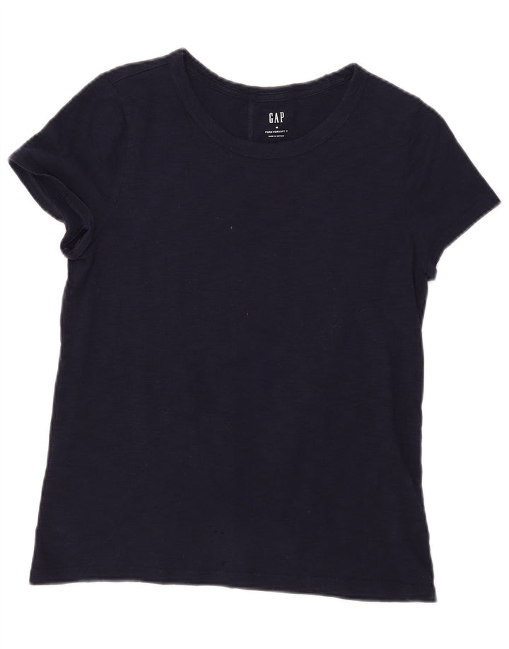 Gap Tricou pentru femei Top UK 12 Medium Bleumarin Bumbac