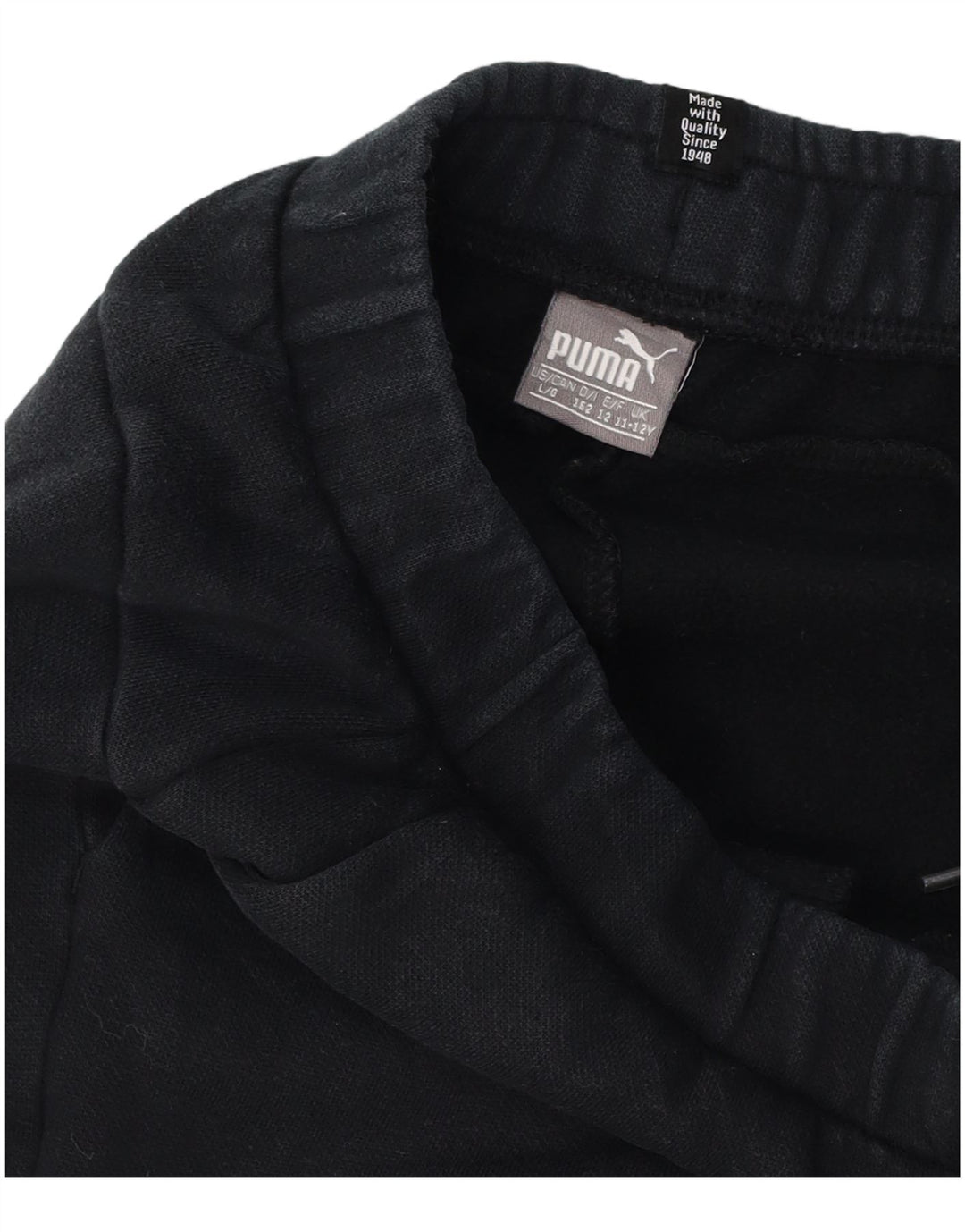 Pantaloni de trening cu grafica Puma pentru baieti Pantaloni de jogging 11-12 ani negru