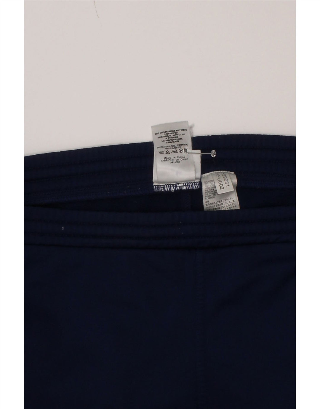 Pantaloni scurți sport pentru băieți Adidas 11-12 ani poliester bleumarin