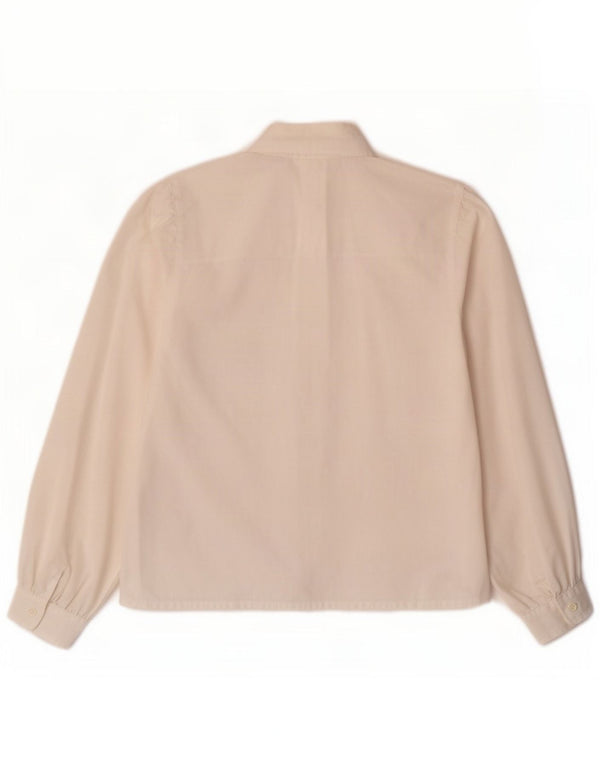 Bluză Cămașă Vintage Femei IT 42 Medium Alb Floral