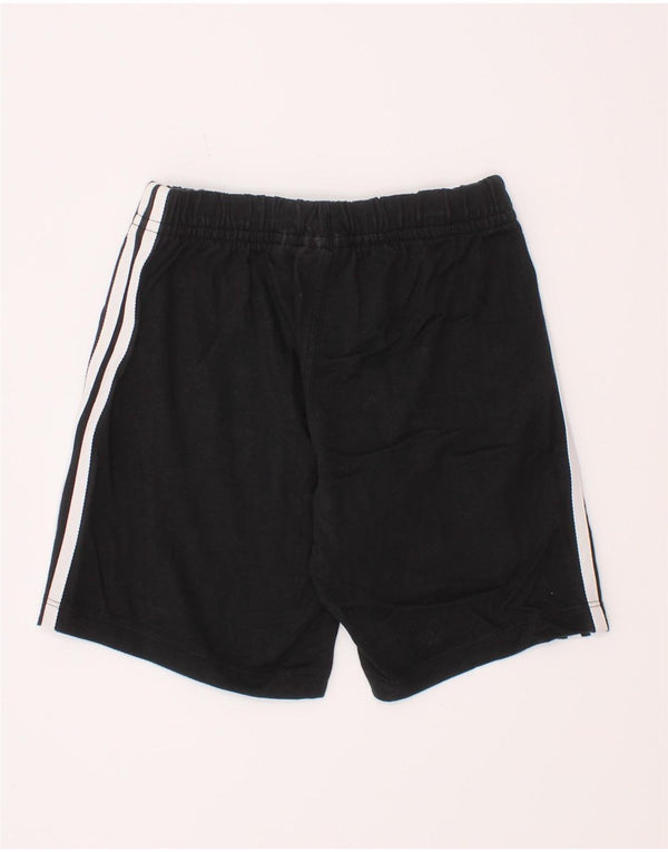 Pantaloni scurți sport pentru băieți Adidas 3-4 ani, bumbac negru