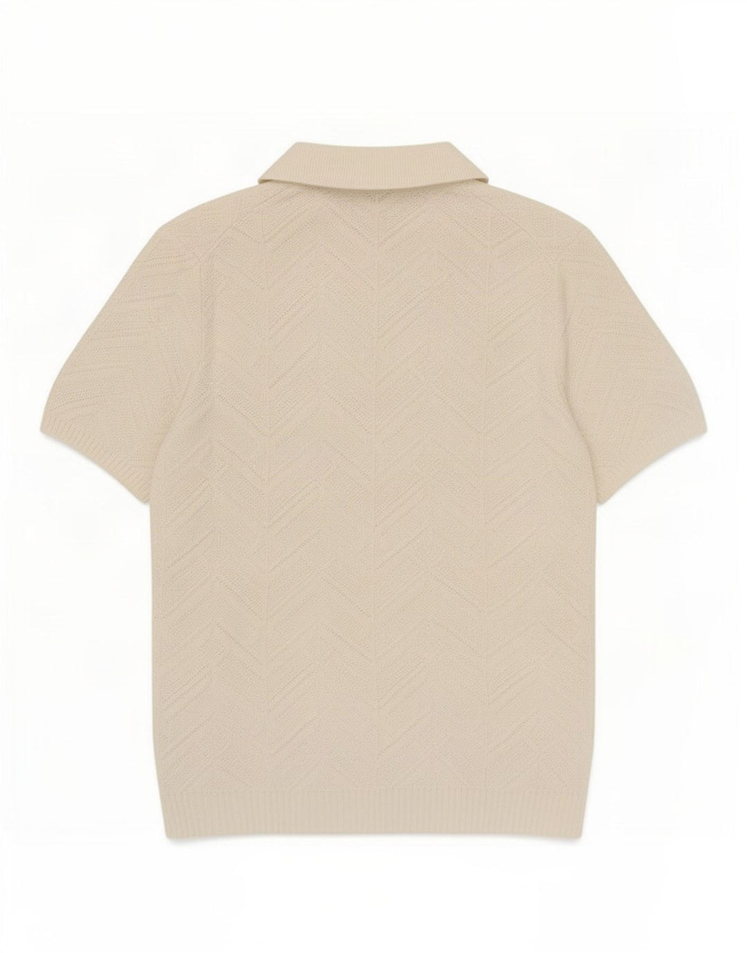 Tricou polo pentru bărbați Marks & Spencer, bumbac alb mediu