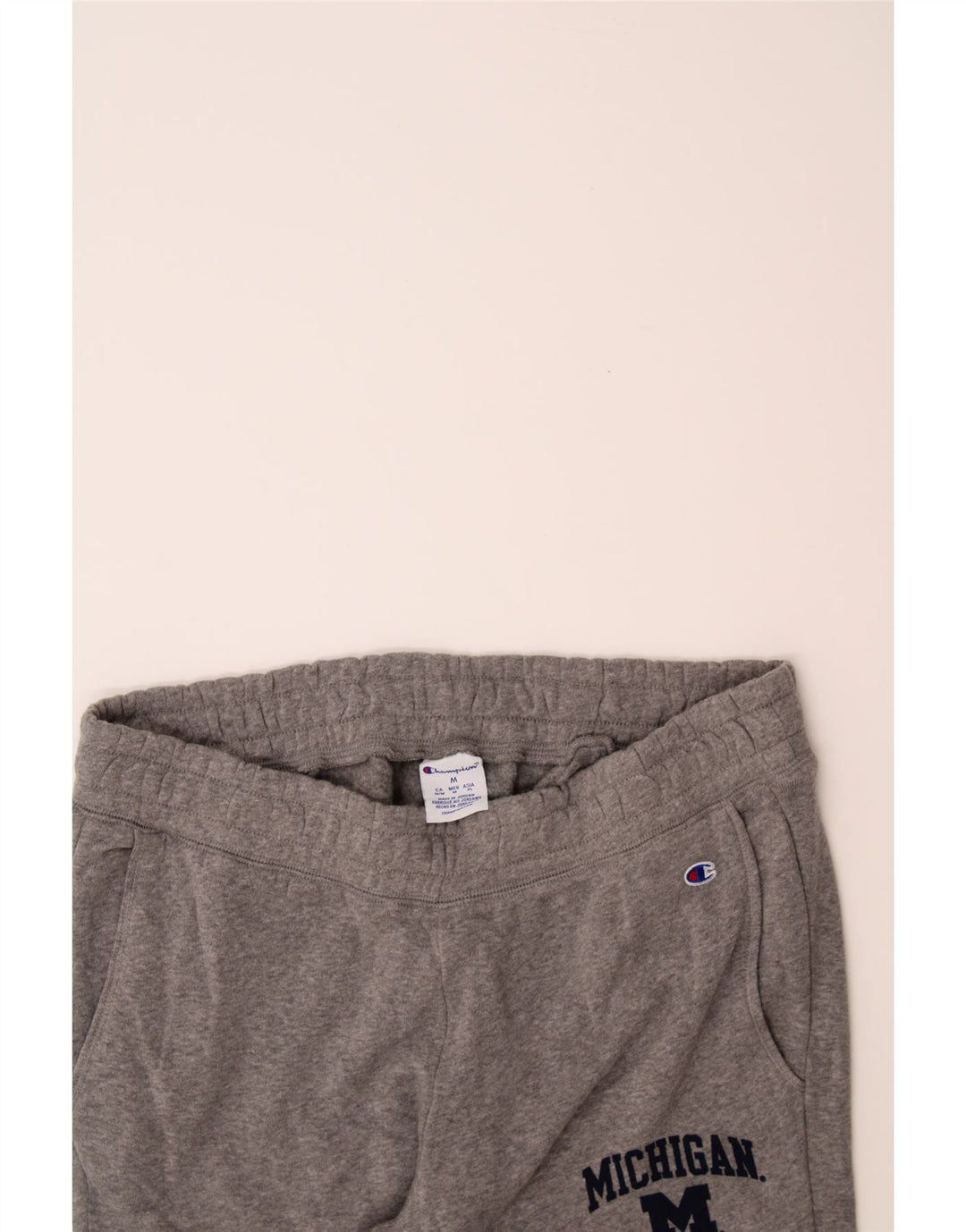 CHAMPION Womens Graphic Tracksuit Trousers Joggers UK 14 Medium  Grey Vintage Champion and Second-Hand Champion from Messina Hembry 