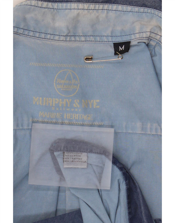 Cămașă pentru bărbați Murphy & Nye, bumbac albastru mediu