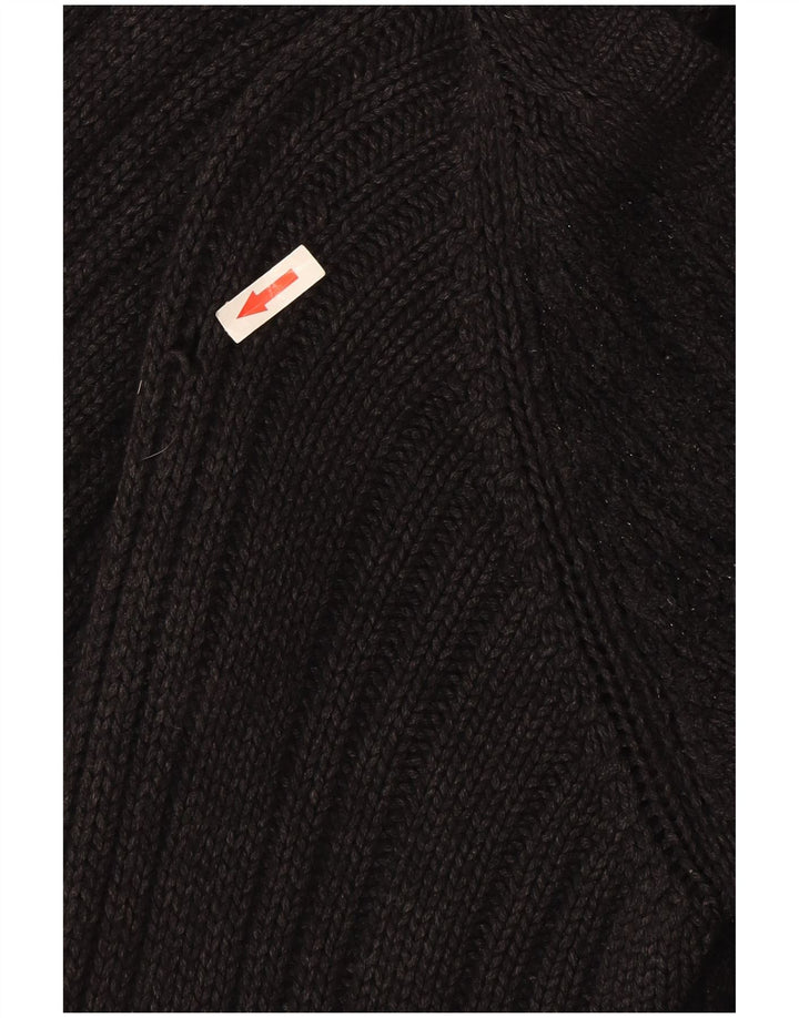 Pulover cardigan pentru femei Les Copains UK 14 Lână gri mediu