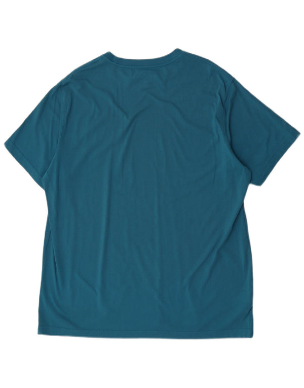Tricou pentru bărbați Eddie Bauer Top XL Bumbac albastru