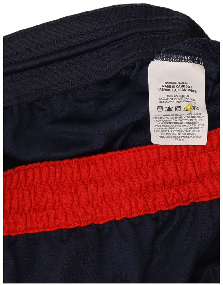 Pantaloni scurți sport Nike Dri Fit pentru bărbați, mici, bleumarin, poliester color bloc