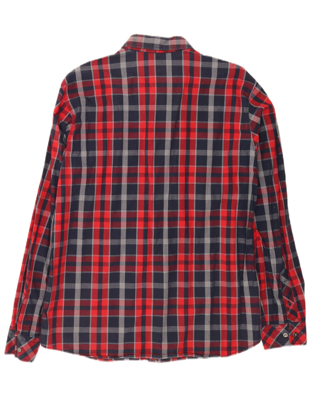Cămașă pentru bărbați Jack & Jones XL, bumbac cu carouri multicolore