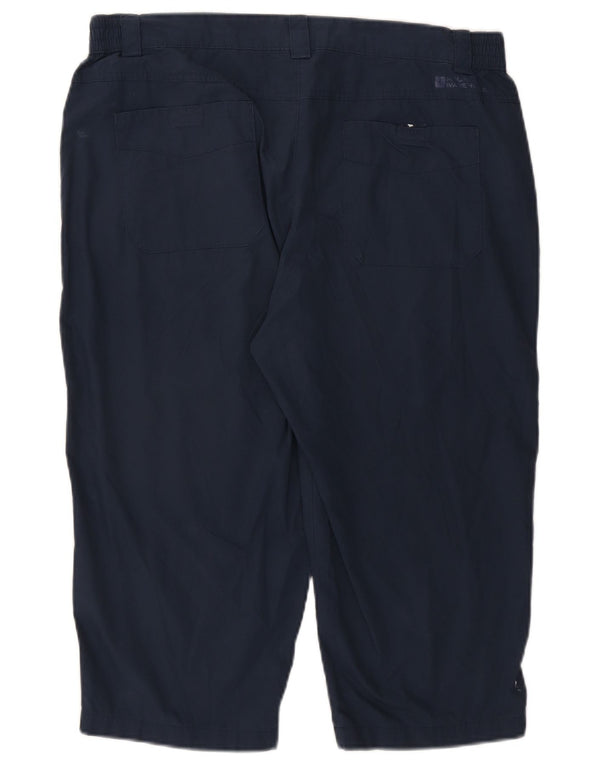 Mountain Warehouse Pantaloni Capri pentru femei UK 16 Large W34 L19 Bleumarin