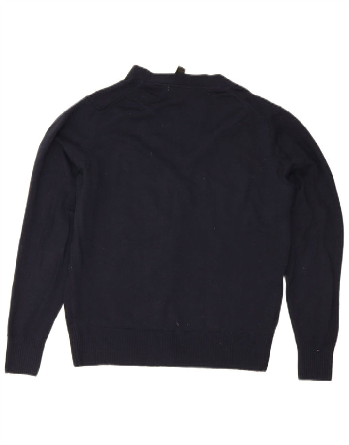 Pulover cardigan pentru bărbați Zara Mediu Lână bleumarin