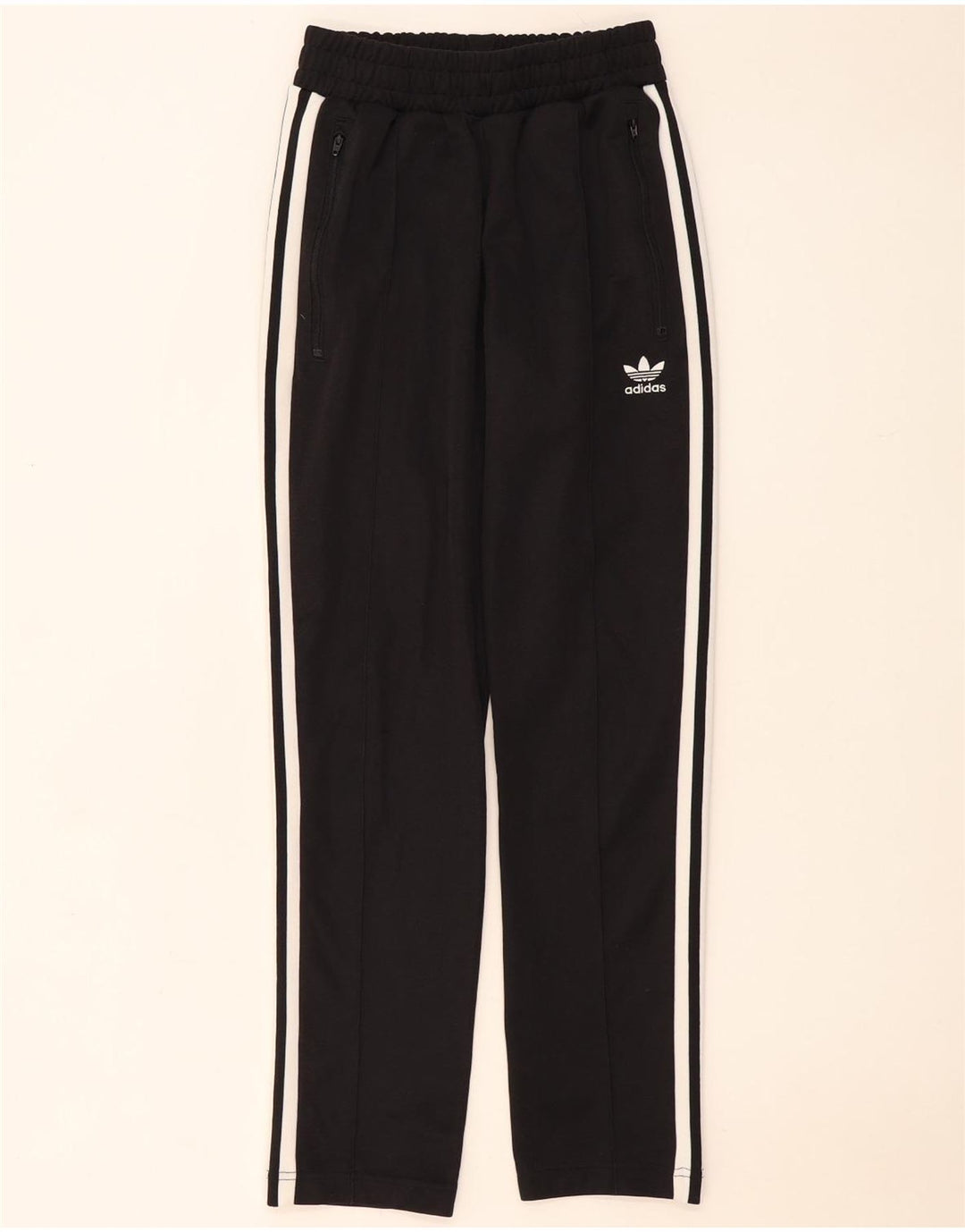 Pantaloni de trening Adidas pentru bărbați, bumbac negru mic
