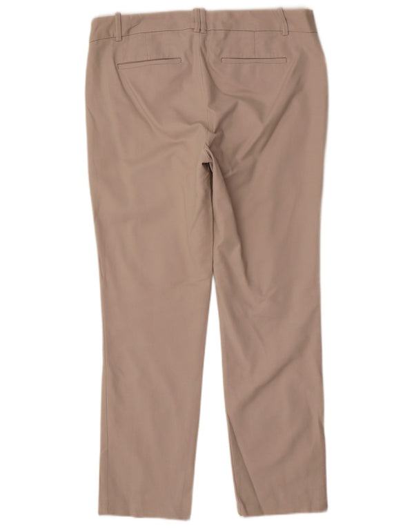 Pantaloni casual drepti Calvin Klein pentru femei US 8 Medium W32 L28 Bej