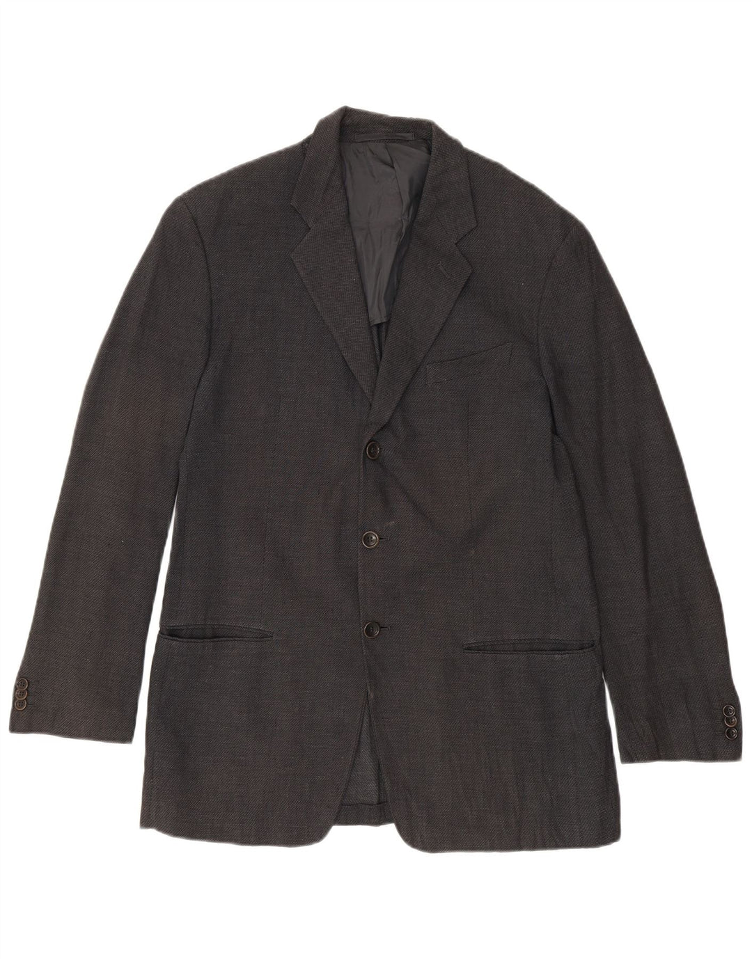 Blazer Armani Collezioni pentru bărbați, cu 3 nasturi, IT 50, in, gri mediu
