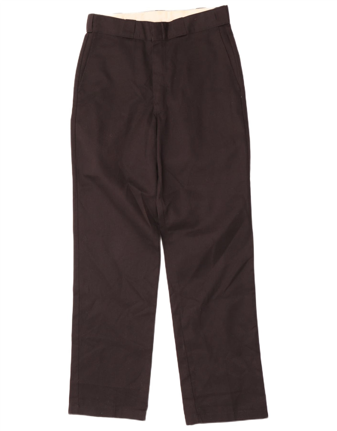 Pantaloni chino drepți pentru bărbați Dickies L32 L34 Poliester negru