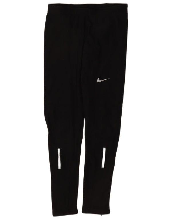Leggings Nike Dri Fit pentru femei UK 12 Poliester mediu negru