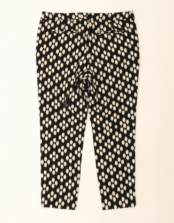 Pantaloni chino conici pentru femei Hobbs UK 18 XL W36 L28 bumbac cu pete negre