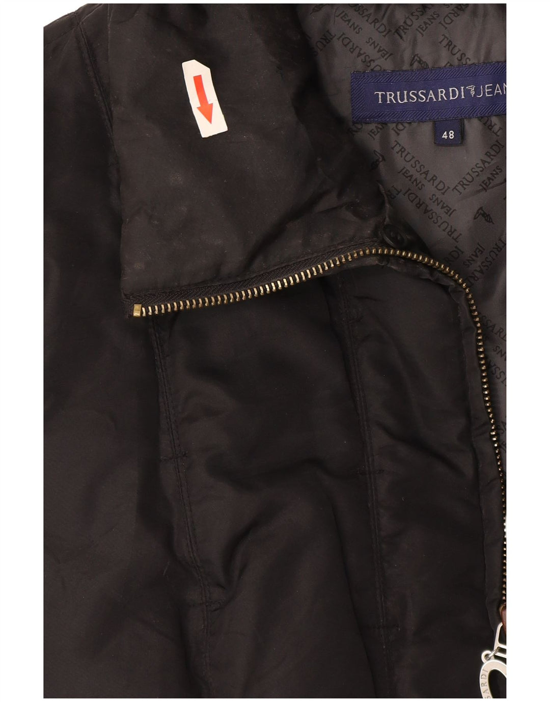 Jachetă căptușită pentru femei Trussardi IT 48 XL Poliamidă neagră