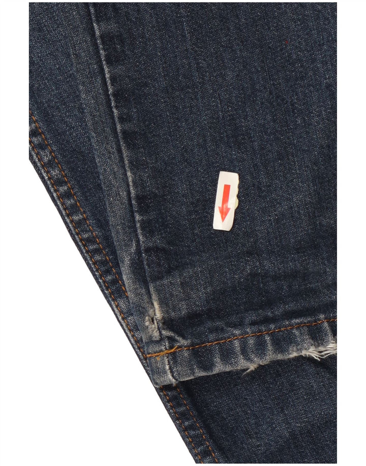 Blugi drepti pentru bărbați Wrangler W34 L33 albastru