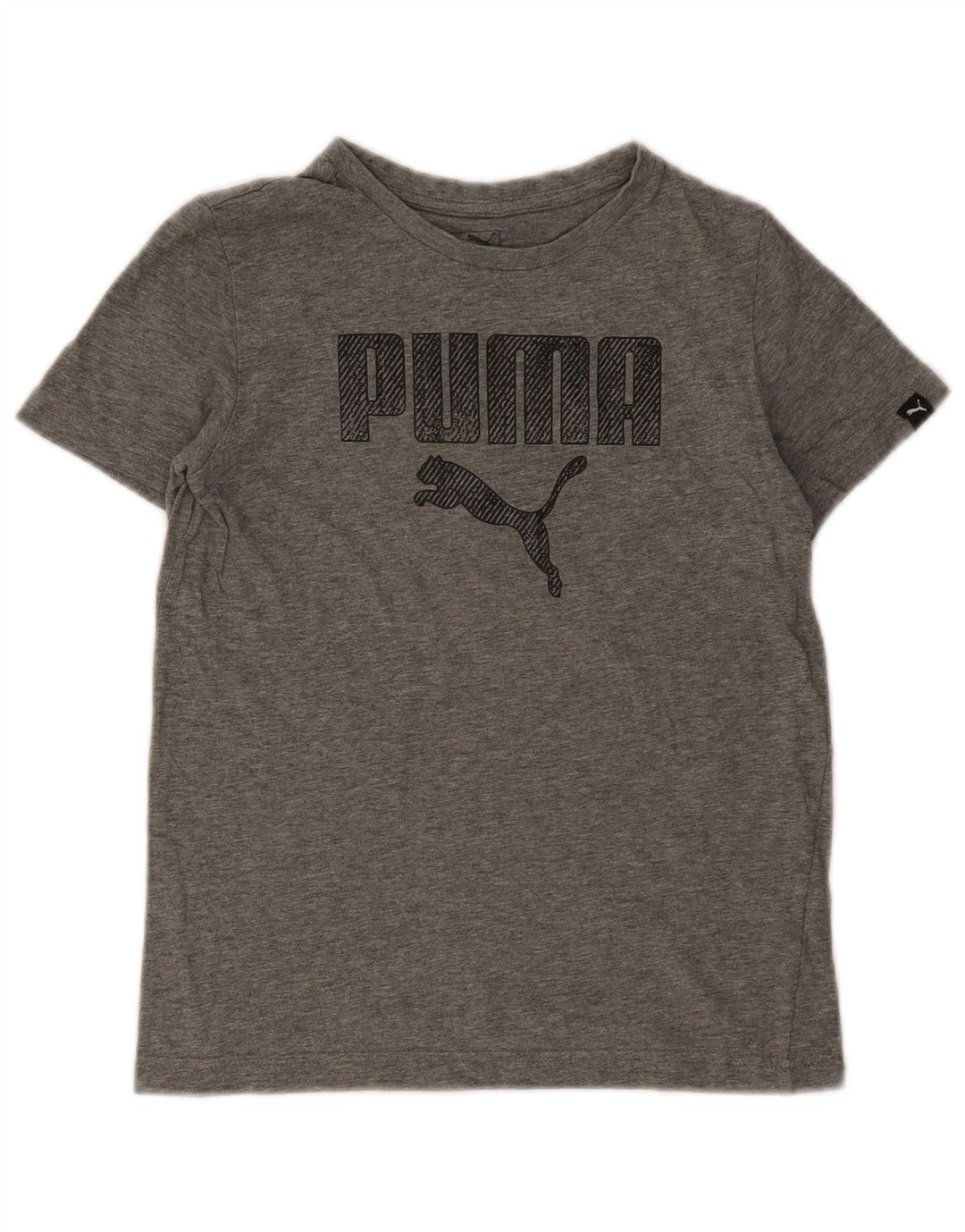 Tricou grafic Puma pentru băieți Top 11-12 ani gri